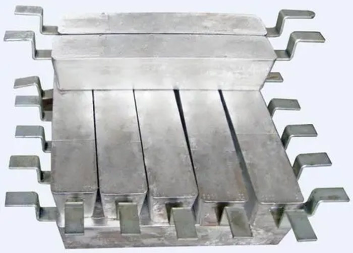 Aluminum anodes